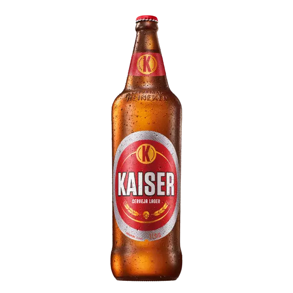 Garrafa de cerveja Kaiser 1l